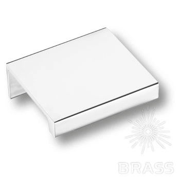 Brass Ручка торцевая 8926 0032 CR глянцевый хром 32 мм фото 1