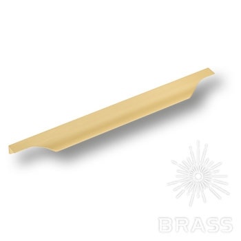 Brass Ручка торцевая 8918 0320 BB матовое золото 320 мм фото 1