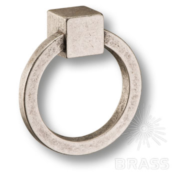Brass Ручка кольцо 15.163.60.16 старое серебро фото 1