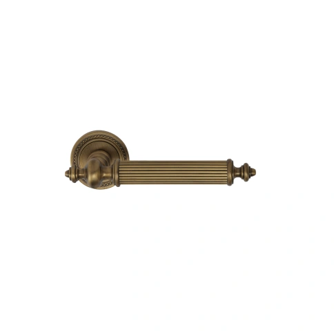 Brass Ручка дверная 0212-013R латунь, состаренная латунь фото 1