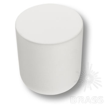 Brass Ручка кнопка 8161-292 белый фото 1