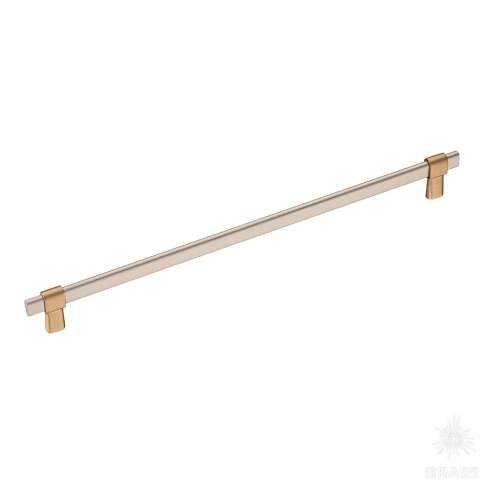 Ручка рейлинг 771-320-Light Bronze-Brushed Nikel светлая медь/никель 320 мм