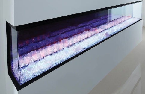 Трехсторонний электрокамин с обогревом BRITISH FIRES New Forest 2400 with Signature logs - 2400 мм фото 37