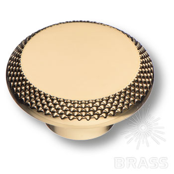 Brass Ручка кнопка 4102 002MP11 глянцевое золото фото 1