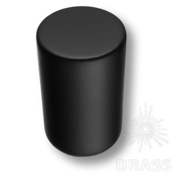 Brass Ручка кнопка модерн 8162-032 черный фото 1