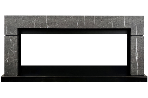 Портал Lindos 60 SFT - Серый мрамор Royal Flame фото 1