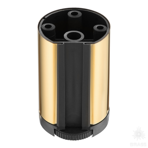 Brass Опора мебельная KBA-9009-0080-I01 глянцевое золото 80 мм фото 2