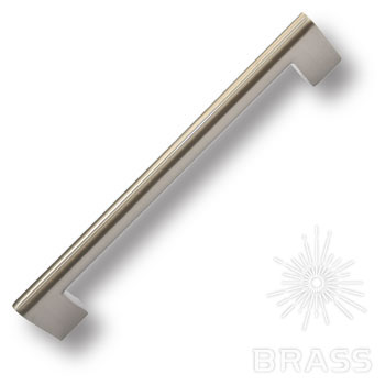 Brass Ручка скоба 204160MP08 сатинированный никель 160 мм фото 1