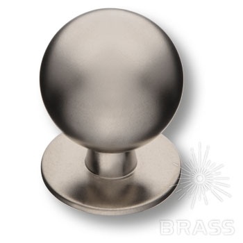 Brass Ручка кнопка 1116.0030.017 никель  фото 1