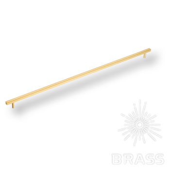 Brass Ручка скоба 8807 0576 GL глянцевое золото 576 мм фото 1