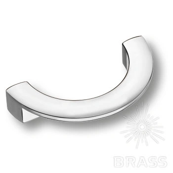 Brass Ручка скоба 5430 Chrome глянцевый хром 96 мм фото 1