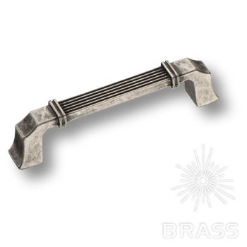 Brass Ручка скоба 546-96-Silver серебро 96 мм фото 1