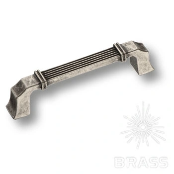 Brass Ручка скоба 546-96-Silver серебро 96 мм фото 1