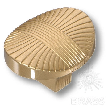 Brass Ручка кнопка 8491-200 матовое золото фото 1
