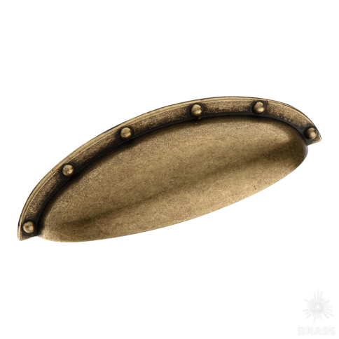 Brass Ручка раковина 4100.064 Antik Bronze античная бронза 64 мм фото 1