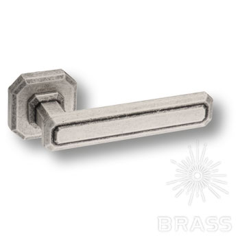 Brass Ручка дверная 5101 010MP14 KING старое серебро фото 1