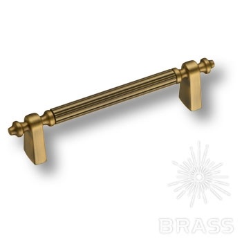 Brass Ручка скоба 1121 128MP30 состаренная латунь 128 мм фото 1