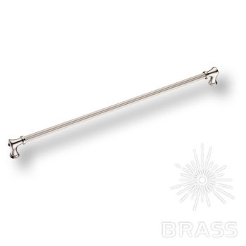 Brass Ручка скоба 4640 0352 PN-PN глянцевый никель 352 мм фото 1