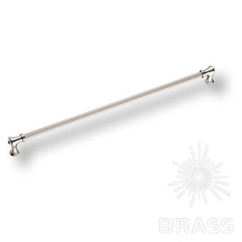 Brass Ручка скоба 4640 0352 PN-PN глянцевый никель 352 мм фото 1