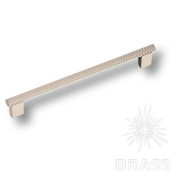 Brass Ручка рейлинг модерн 7451.0254.017 шелковый никель 224 мм фото 1