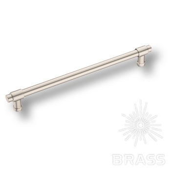 Brass Ручка рейлинг 4686 0224 PNM-PNM полированный никель 224 мм фото 1