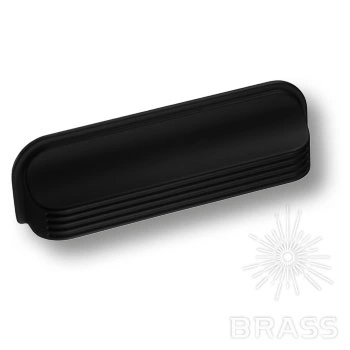 Brass Ручка раковина 1169 096MP24 чёрный матовый 96 мм фото 1