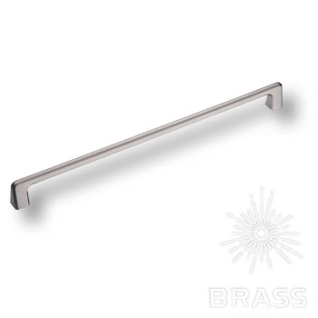 Brass Ручка скоба 1107 160MP08 сатинированный никель 160 мм фото 2