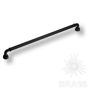 Brass Ручка скоба 1116 320MP24 черный 320 мм фото 1