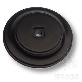Brass Подложка для мебельных ручек 3043 0050 AL6 чёрный фото 1