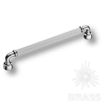 Brass Ручка скоба 1116 192MP02 глянцевый хром 192 мм фото 1