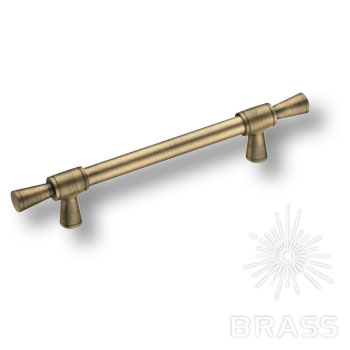 Brass Ручка рейлинг 4690 0128 ABM-ABM состаренная латунь 128 мм фото 1