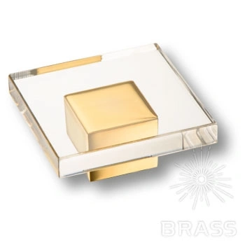 Brass Ручка кнопка эксклюзивная коллекция 15.383.55.19 глянцевое золото фото 1