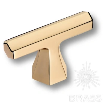 Brass Ручка кнопка 4108 001MP11 глянцевое золото фото 1