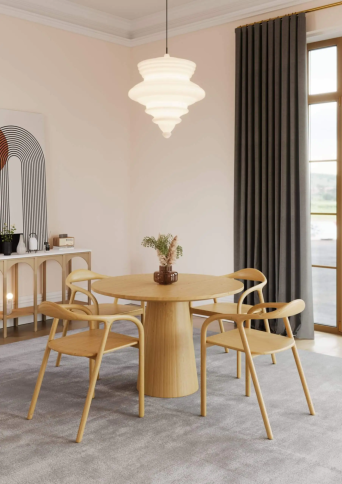 Стол Габи круглый обеденный фото 2