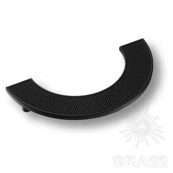 Brass Ручка скоба 1194 128MP24 чёрный 128 мм фото 1