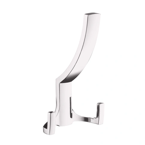 Крючок мебельный трехрожковый KR 0340 SC матовый хром фото 1