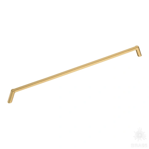 alt="Купить Ручка скоба 391-320-Champagne Gold матовая латунь 320 мм Brass. Мебельная фурнитура оптом и в розницу."