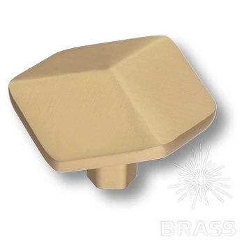 Brass Ручка кнопка 4129 001MP35 матовое золото фото 1