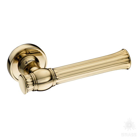 Brass Ручка дверная HA223RO14 GL JULIET глянцевое золото фото 1