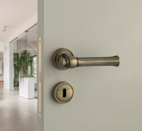 Brass Ручка дверная HA223RO14 ABM JULIET состаренная латунь фото 1