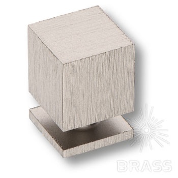 Brass Ручка кнопка 1954 0018 ELX2 брашированный никель фото 1