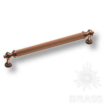 Brass Ручка скоба 2512-008-160 латунь медный 160 мм фото 1