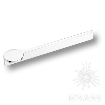 Brass Ручка скоба 8301 0192 CR глянцевый хром 192 мм фото 1