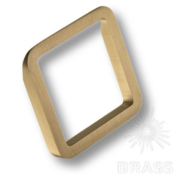 Brass Ручка кольцо 8230 0064 BB матовое золото 64 мм фото 1