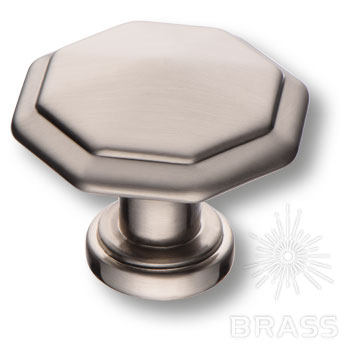 Brass Ручка кнопка 15.309.01.29 никель фото 1