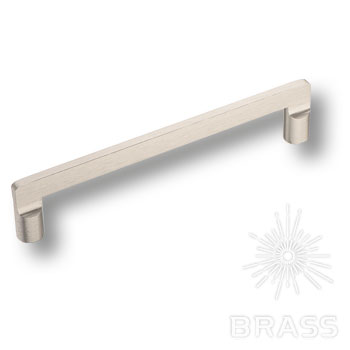 Brass Ручка скоба 9393 0160 ELX2 брашированный никель 160 мм фото 1