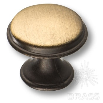 Brass Ручка кнопка 15.330.24.04 старая бронза фото 1