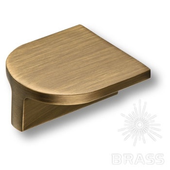 Brass Ручка кнопка 6807 0032 ABM состаренная латунь 32 мм фото 1