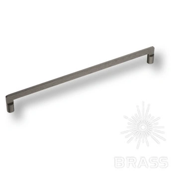 Brass Ручка скоба 9393 0320 ELX1 брашированный графит 320 мм фото 1