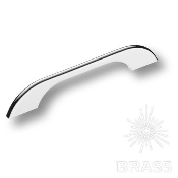 Brass Ручка скоба 7371.0128.026 глянцевый хром 128 мм фото 1